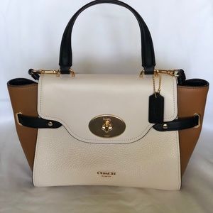 Coach Blake Flap Carryall in ColorBlock